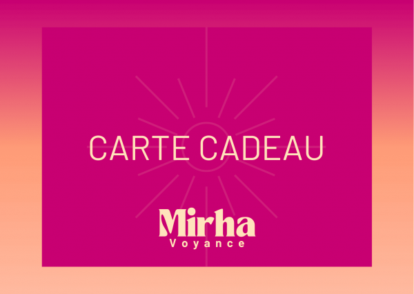 carte cadeau mirha voyance